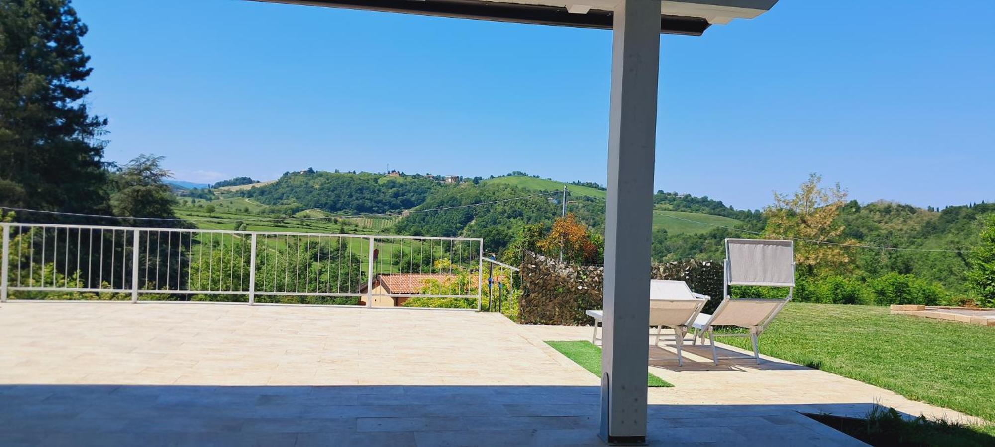 Terrazzaponente Bed & Breakfast Monte San Pietro Luaran gambar